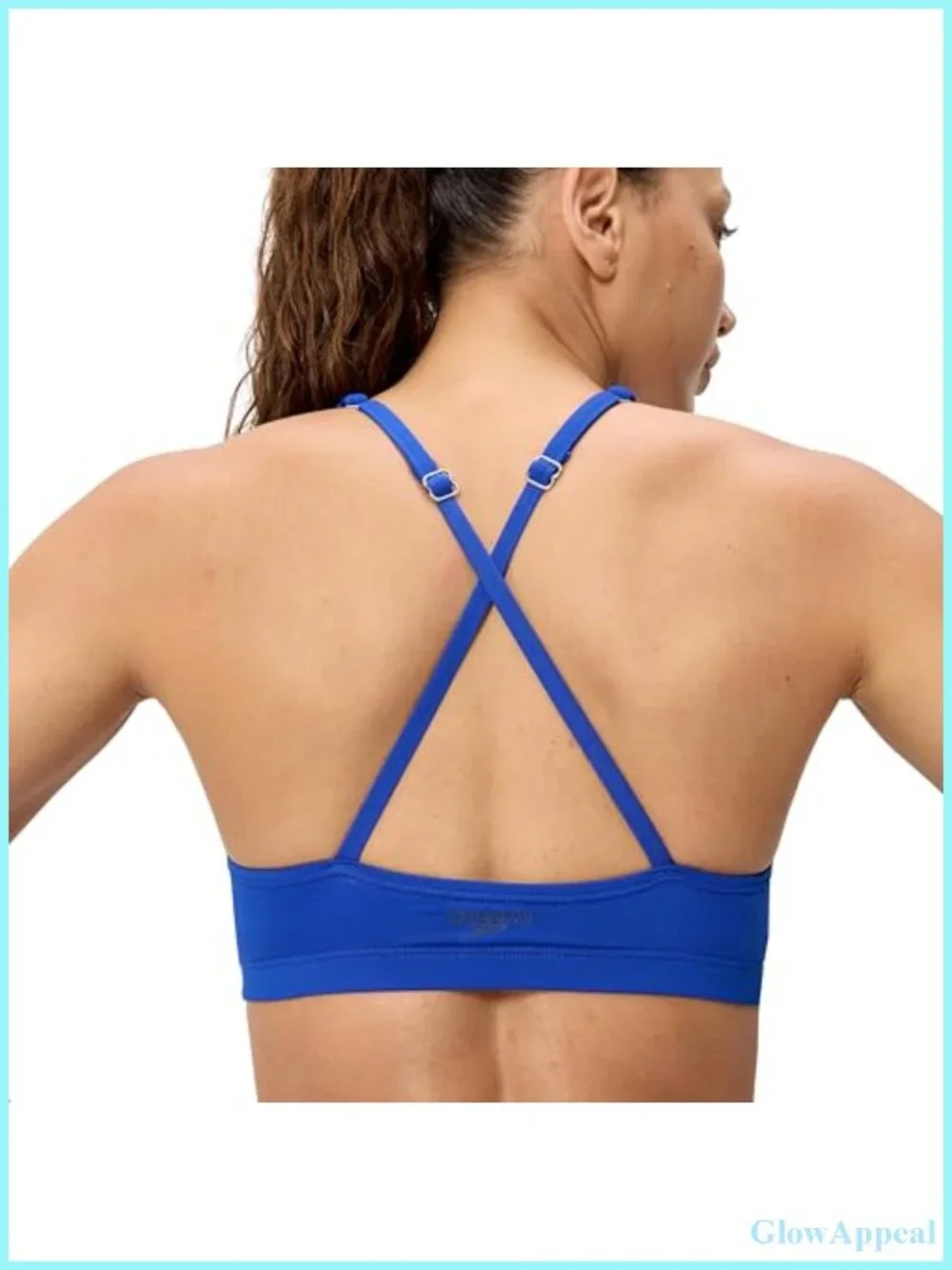 Women's Bikini Top with Removable Cups, Chlorine Resistant, Quick Dry, Soft